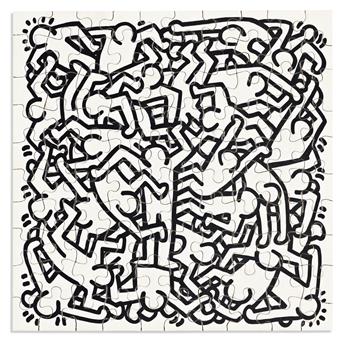 KEITH HARING (1958-1990) Jigsaw Puzzle.
